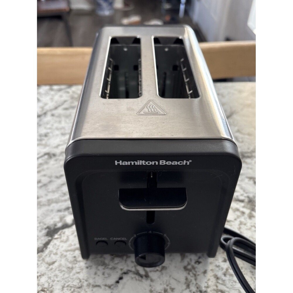 Hamilton Beach 2 Slice Toaster with Wide Slots, Bagel Function, Toast Boost,